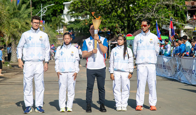 ក្រុងព្រះសីហនុ​នឹង​ធ្វើ​ជា​ម្ចាស់​ផ្ទះ​ដង្ហែ​ភ្លើង​សញ្ញា​កីឡា​ជាតិ​នៅ​ថ្ងៃ​សៅរ៍