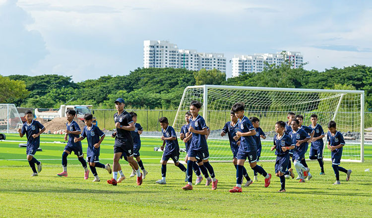 U13 របស់ស្វាយរៀង FC ចាប់ផ្តើមដំណើរឆ្ពោះទៅរកបាល់ទាត់អាជីព