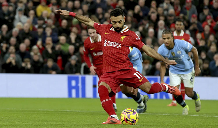 Liverpool យកឈ្នះ Man City 2-0 ដើម្បីបំបែក 9 ពិន្ទុដាច់នៅ Premier League